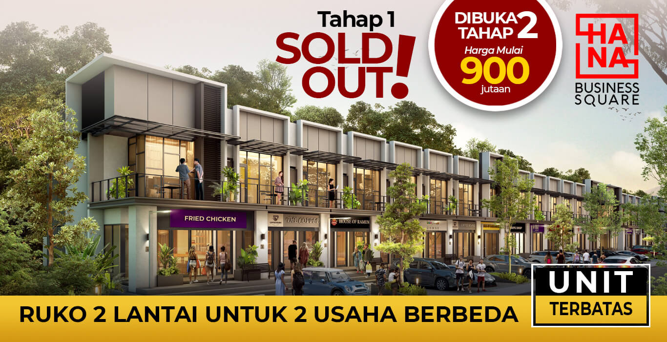 Harvest City Ruko Hana